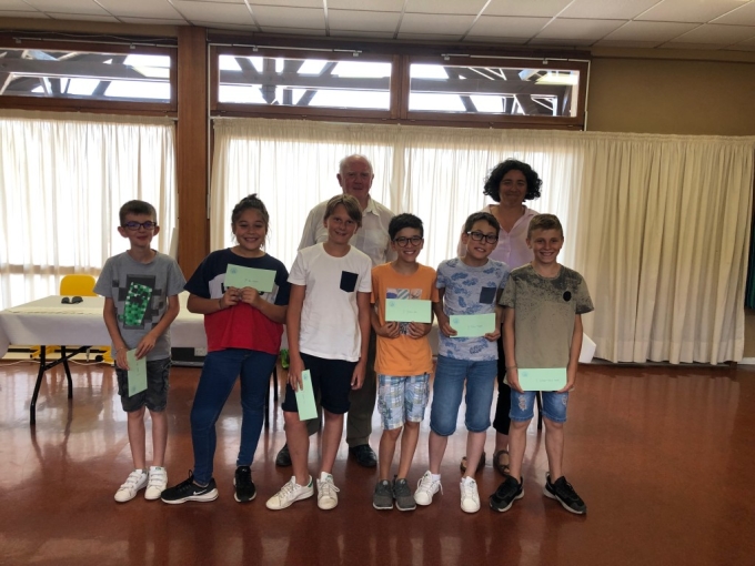 Bonne chance aux futurs collégiens et à la future collégienne !