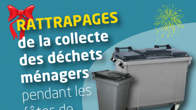 Collecte des déchets pendant les fêtes de fin d’année